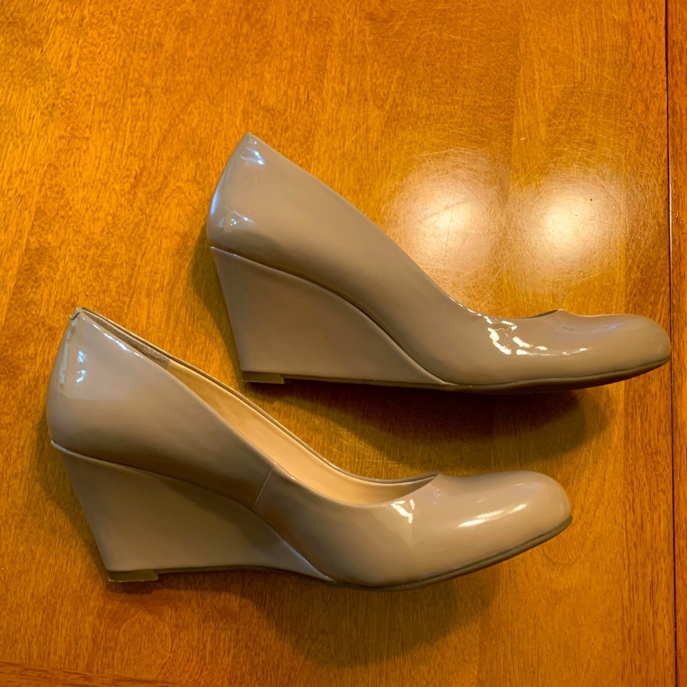 Jessica Simpson “Sampson” Nude Wedge